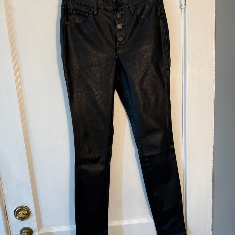 BlankNYC Faux Leather Black Pants